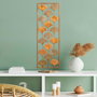 Wallity Fan Escultura de Pared Multicolor de Metal